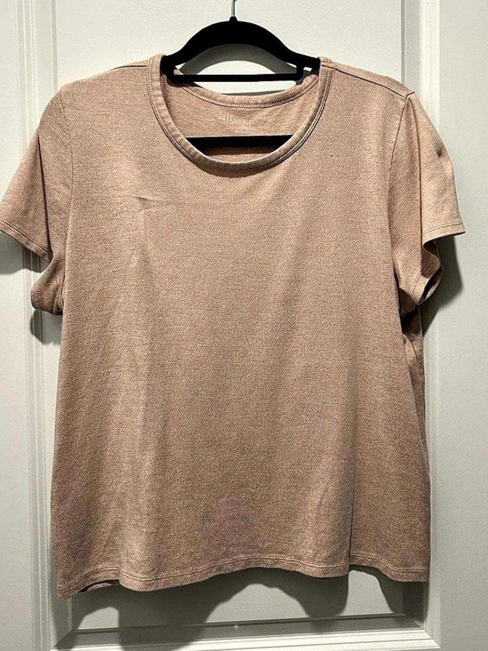 American Eagle Soft & Sexy Plush T-Shirt Women’s XL Tan Beige